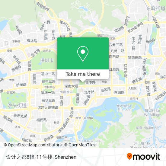 设计之都8幢-11号楼 map