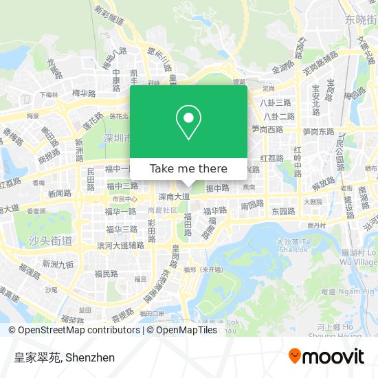 皇家翠苑 map