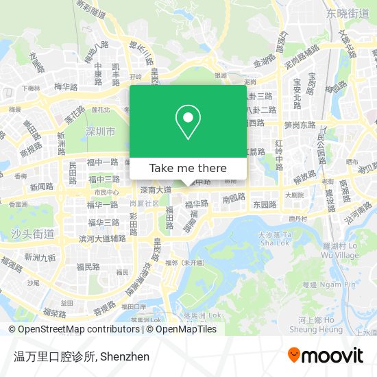 温万里口腔诊所 map