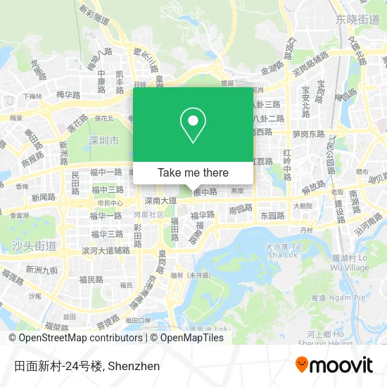 田面新村-24号楼 map