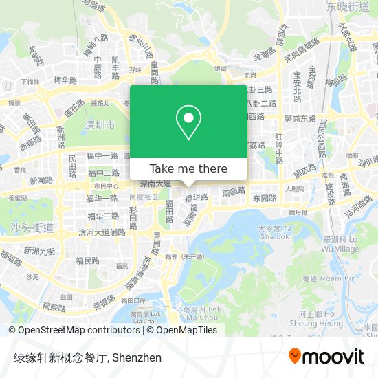 绿缘轩新概念餐厅 map