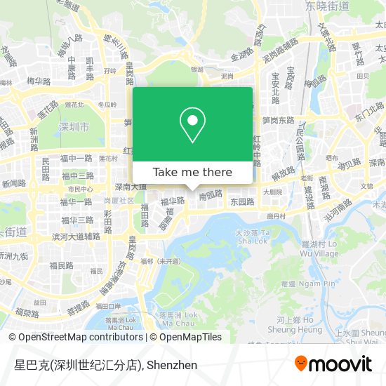 星巴克(深圳世纪汇分店) map
