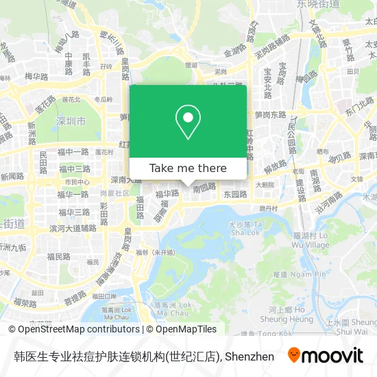韩医生专业祛痘护肤连锁机构(世纪汇店) map
