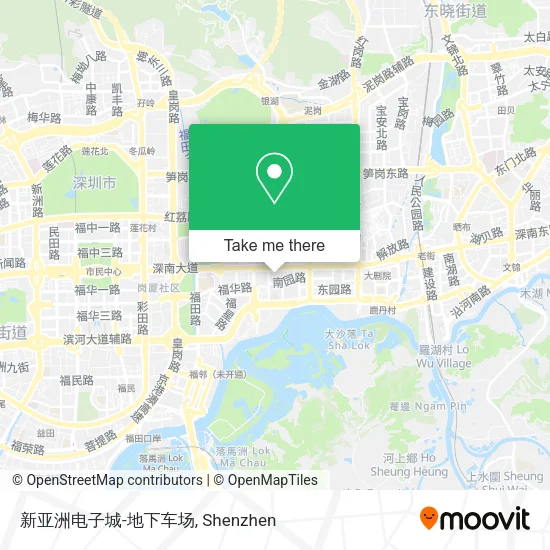 新亚洲电子城-地下车场 map