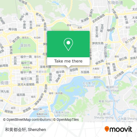 和黄都会轩 map