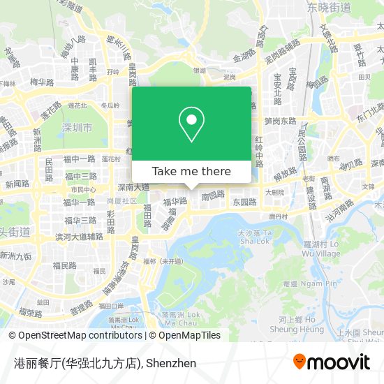 港丽餐厅(华强北九方店) map