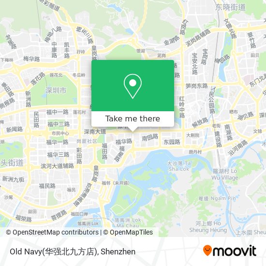 Old Navy(华强北九方店) map