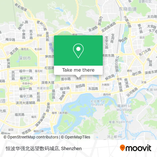 恒波华强北远望数码城店 map