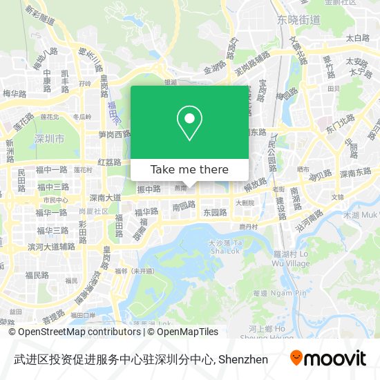 武进区投资促进服务中心驻深圳分中心 map