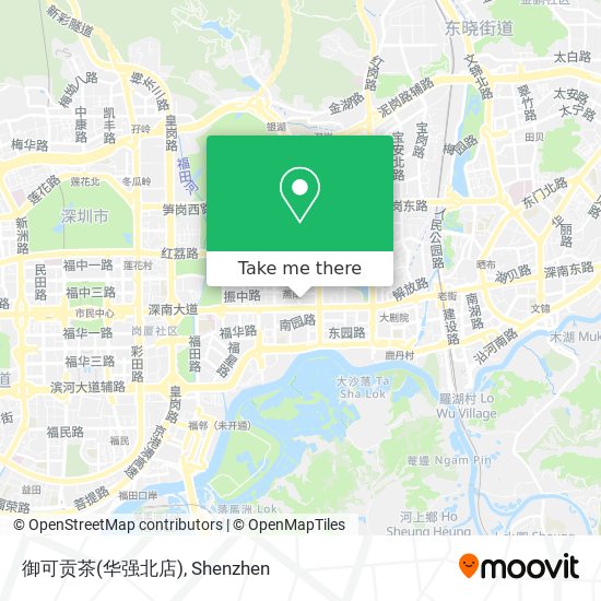 御可贡茶(华强北店) map