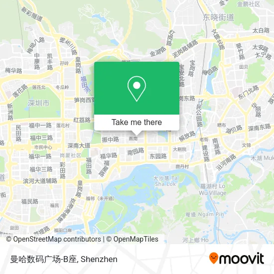 曼哈数码广场-B座 map