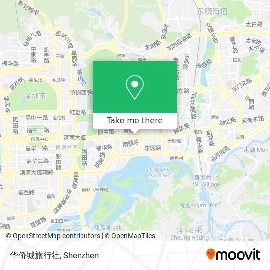 华侨城旅行社 map