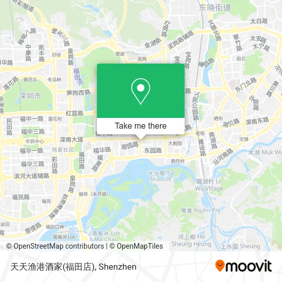 天天渔港酒家(福田店) map