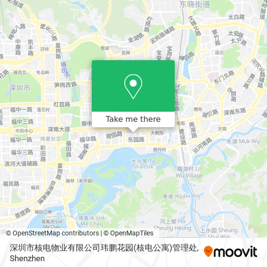 深圳市核电物业有限公司玮鹏花园(核电公寓)管理处 map