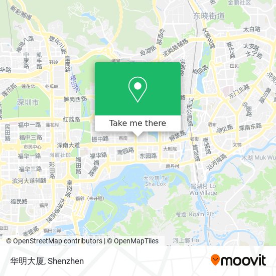 华明大厦 map