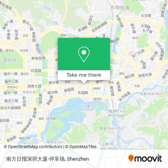 南方日报深圳大厦-停车场 map