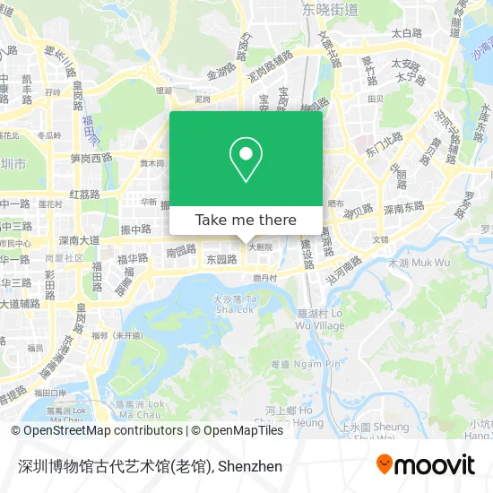 深圳博物馆古代艺术馆(老馆) map