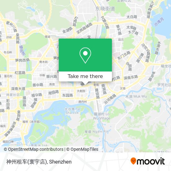 神州租车(寰宇店) map