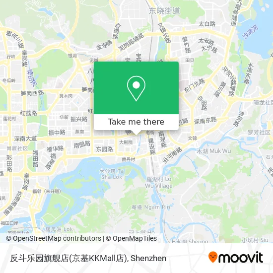 反斗乐园旗舰店(京基KKMall店) map