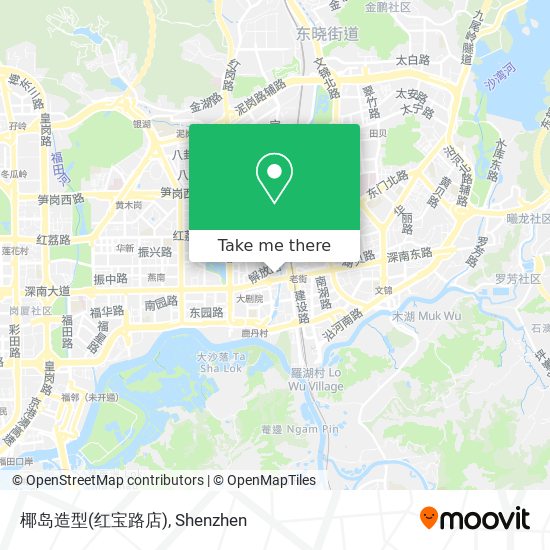 椰岛造型(红宝路店) map