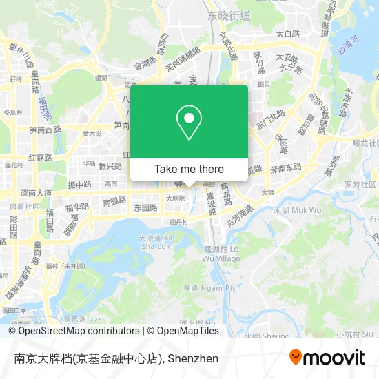 南京大牌档(京基金融中心店) map
