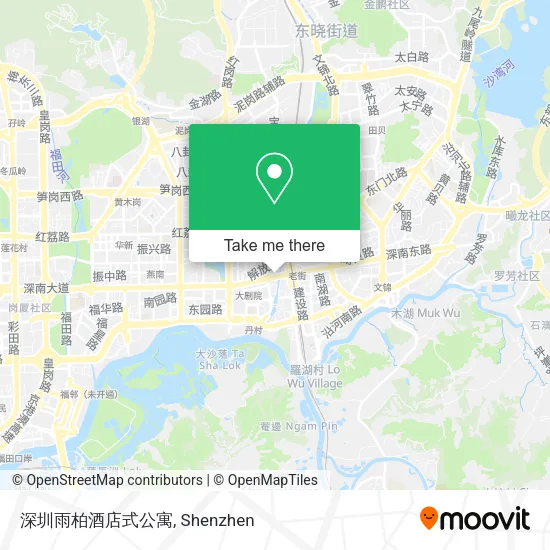 深圳雨柏酒店式公寓 map