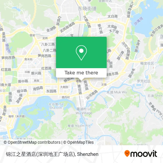锦江之星酒店(深圳地王广场店) map
