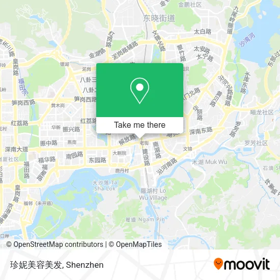 珍妮美容美发 map