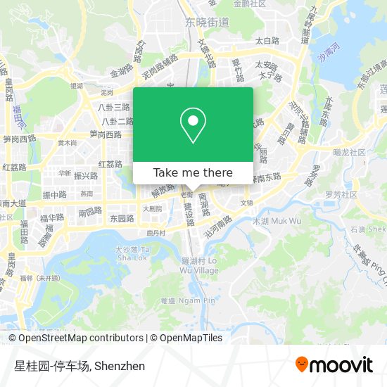 星桂园-停车场 map