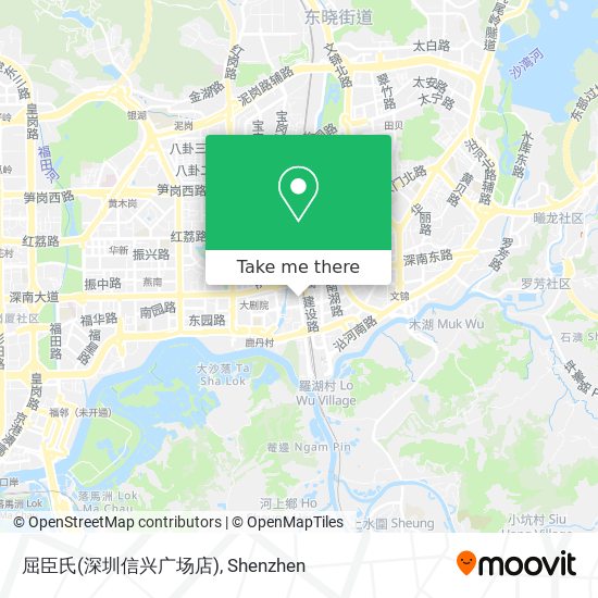 屈臣氏(深圳信兴广场店) map