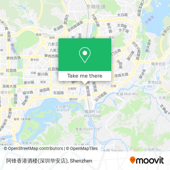 阿锋香港酒楼(深圳华安店) map