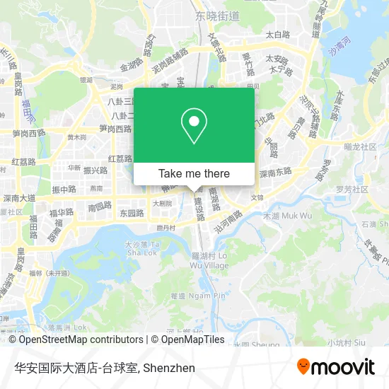 华安国际大酒店-台球室 map