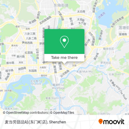 麦当劳甜品站(东门町店) map