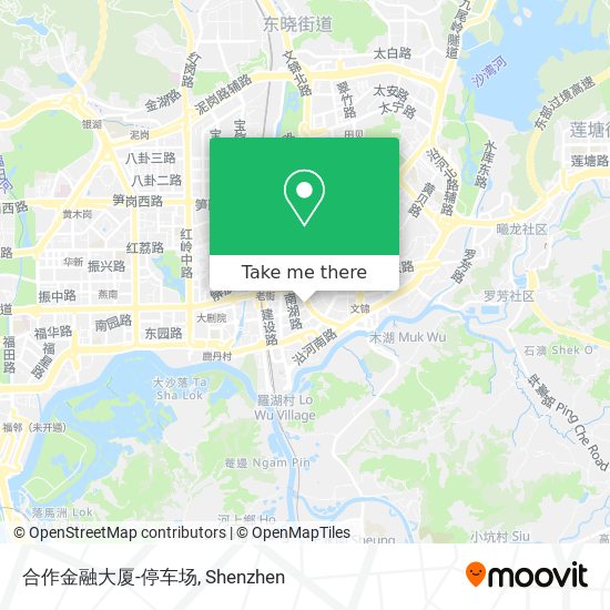 合作金融大厦-停车场 map