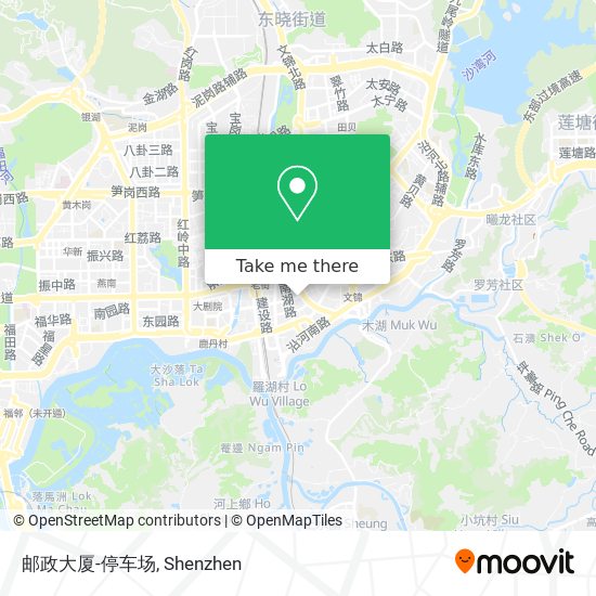 邮政大厦-停车场 map
