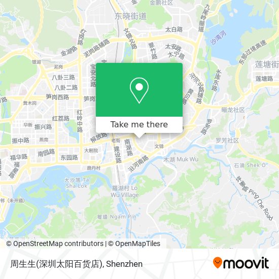 周生生(深圳太阳百货店) map