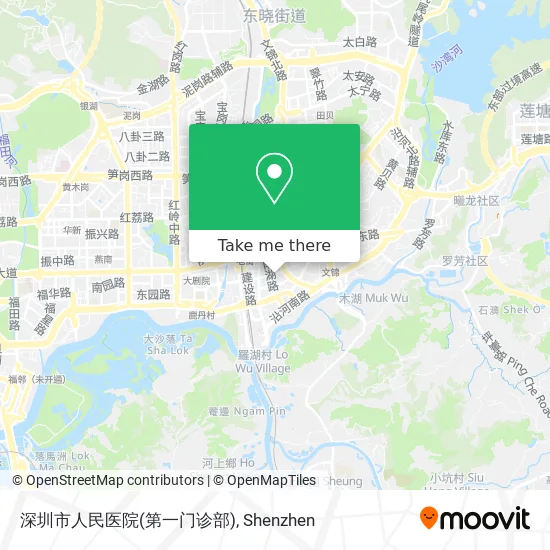 深圳市人民医院(第一门诊部) map