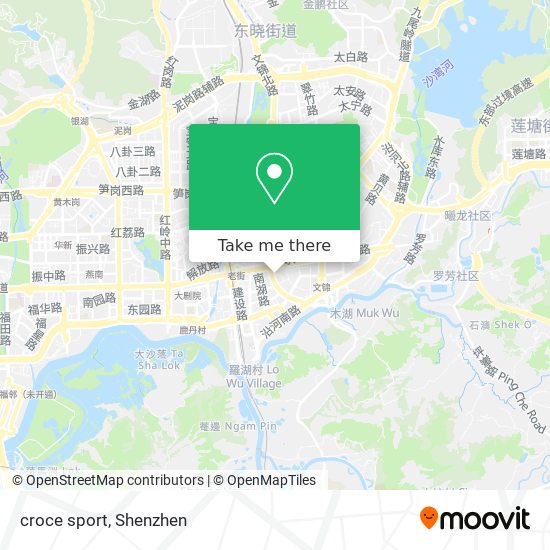 croce sport map