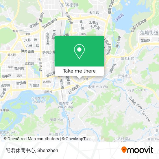 迎君休閒中心 map
