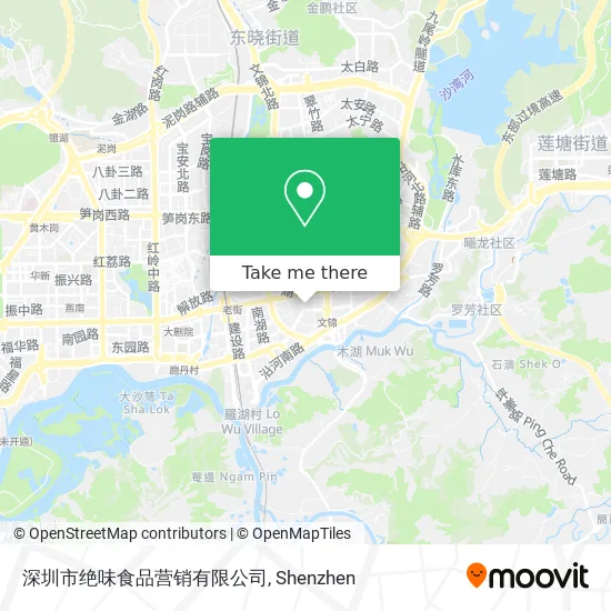 深圳市绝味食品营销有限公司 map