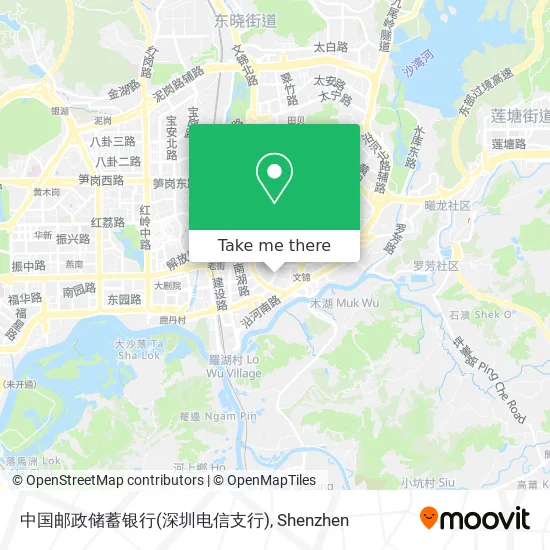 中国邮政储蓄银行(深圳电信支行) map