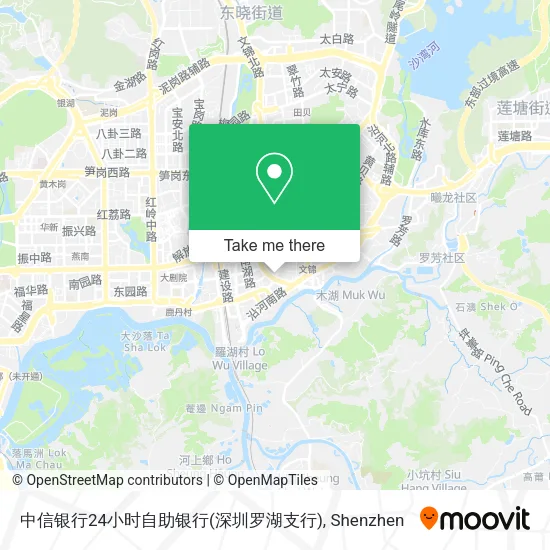 中信银行24小时自助银行(深圳罗湖支行) map