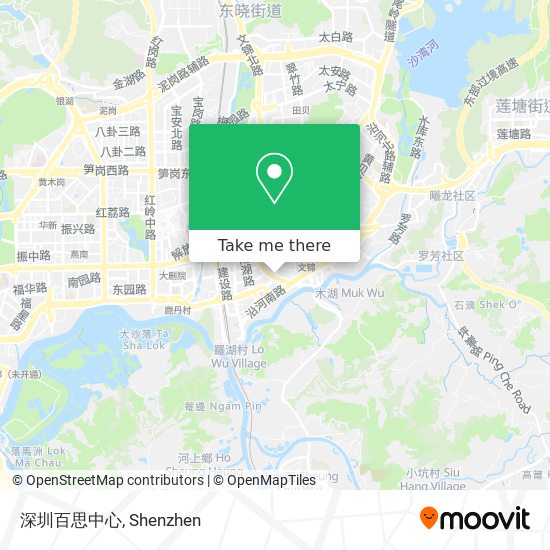 深圳百思中心 map