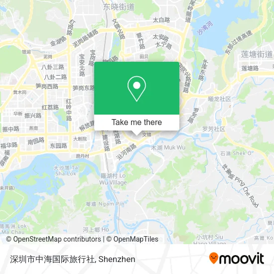 深圳市中海国际旅行社 map