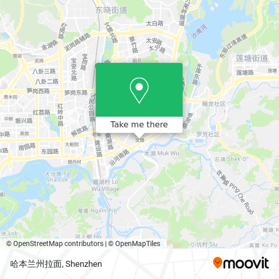 哈本兰州拉面 map