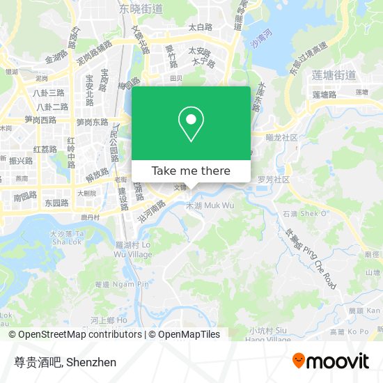 尊贵酒吧 map