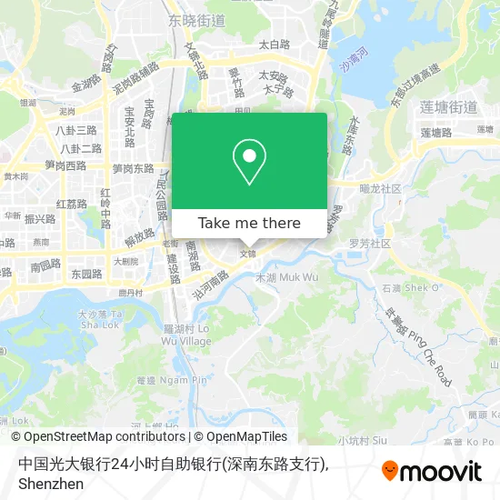 中国光大银行24小时自助银行(深南东路支行) map