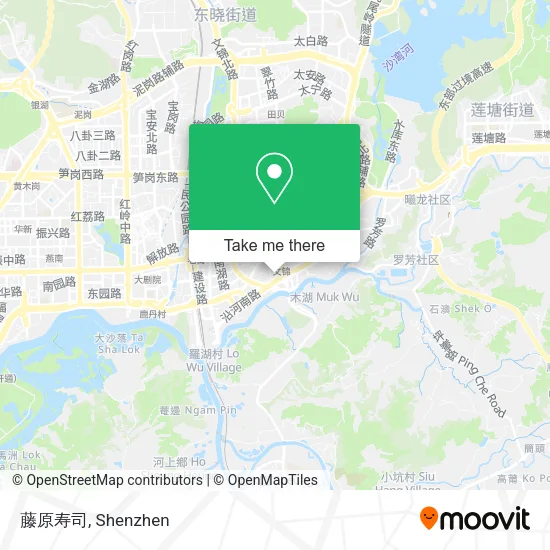 藤原寿司 map