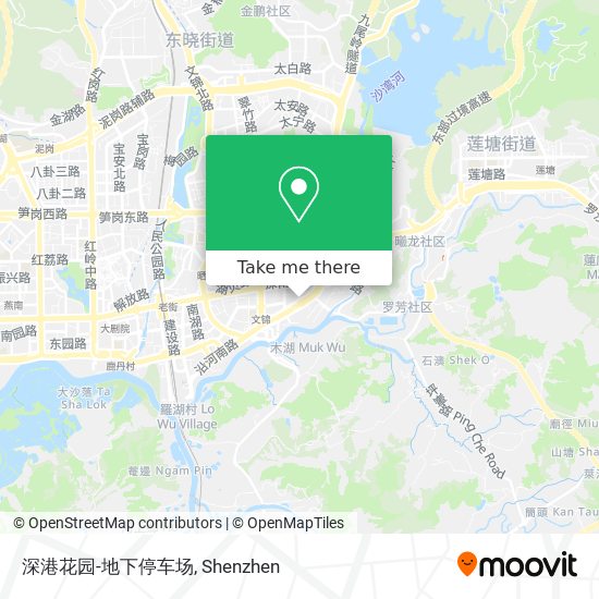 深港花园-地下停车场 map