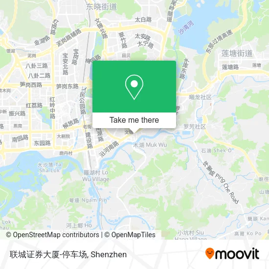 联城证券大厦-停车场 map